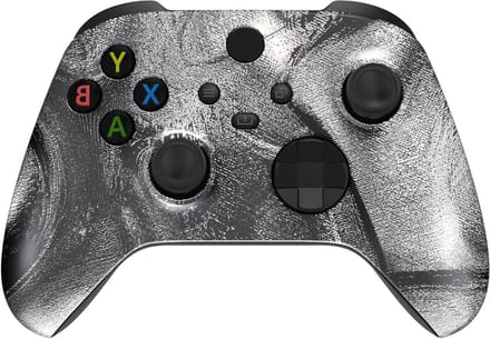 Controller Faceplate - Vervangende Shell - Controller Personaliseren - Perfecte Pasvorm - 15 x 9 x 1.5 cm - Zilveren Golf