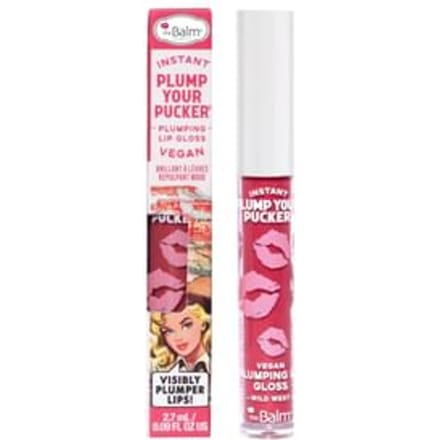 theBalm - Instant Plump Your Pucker : Plumping Lip Gloss - 7 Colors Dilly Dally - 2.7ml