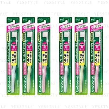 Kao - Deep Clean Ultra Compact Toothbrush 1 pc - Random Color - Normal