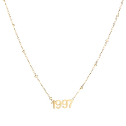 Ketting-Jaartal-1997-Goud