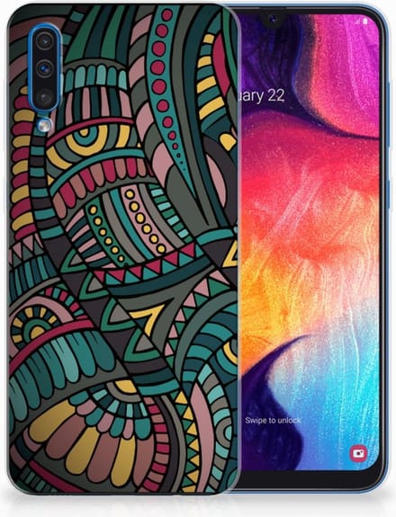 Samsung Galaxy A50 TPU bumper Aztec