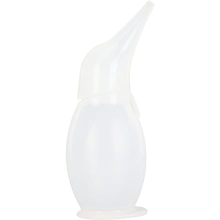 Siliconen Baby Neusaspirator Pinguïn Uiterlijk Transparant Herbruikbaar Baby Neusreiniger Baby Neus white