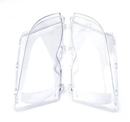 Allecto - Headlight Cover - 2-Piece Lens - Eenvoudige installatie - Transparant - Perfecte pasvorm