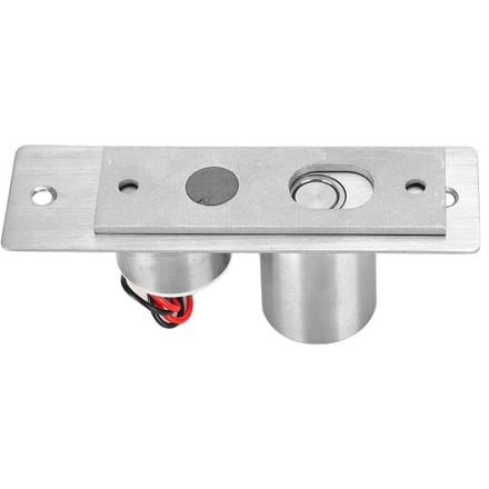 DC12V 2-draads Mini Ingebouwd Elektrisch Boutslot Glazen Deur Beveiliging Toegangscontrolesysteem white