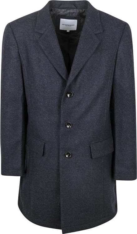 McGregor Coat Wool Herringbone Navy - Maat M - Heren - Tussenjas
