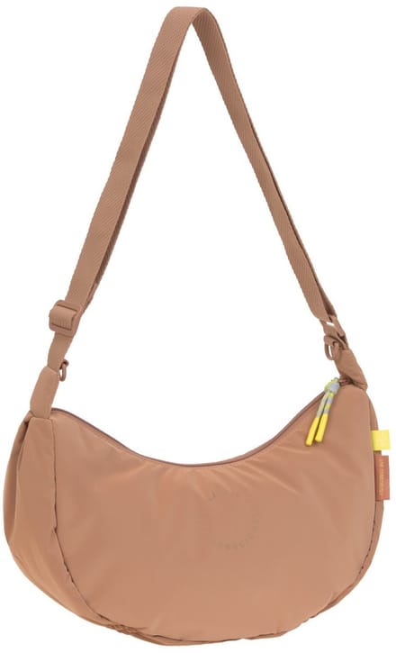 Lässig schoudertas Green Label Stretch Up Bum Bag Almond Lichtbruin