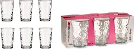 Set van 24x stuks luxe Pasabahce drinkglazen/waterglazen van 200 ML