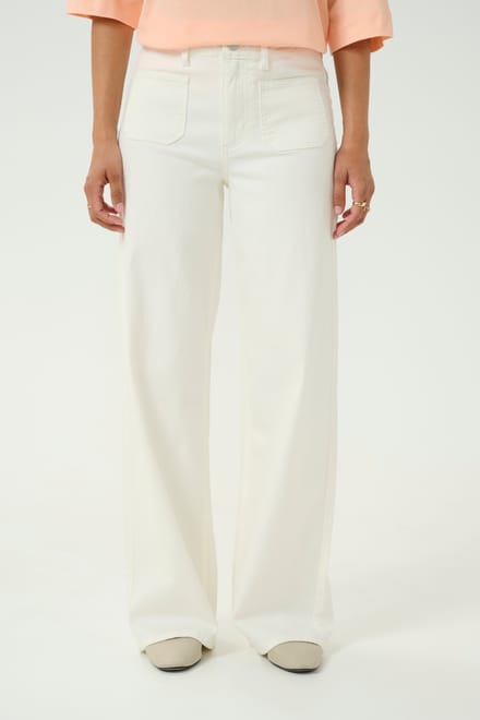 Dames Wide Leg Jeans KAFFE Karla
