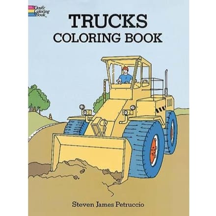 Trucks Coloring Book - Steven James Petruccio