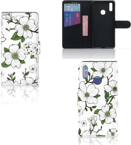 Huawei Y7 (2019) Hoesje Dogwood Flowers