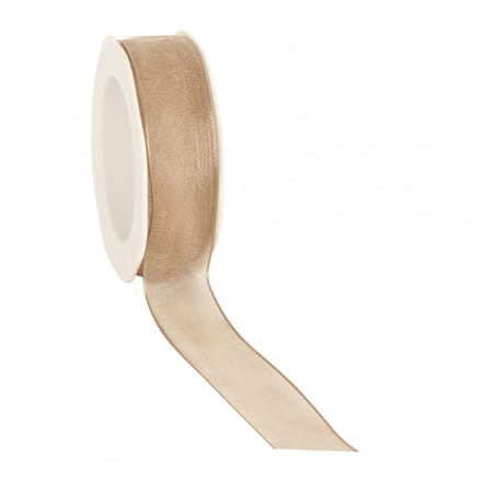 Zand Organzalint – 38 mm × 50 m – Organza