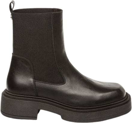 Steve Madden - Churro Black Leather - Maat 40