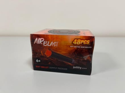 Jollity Works - Soft Suctionhead bullets - Black and Red
