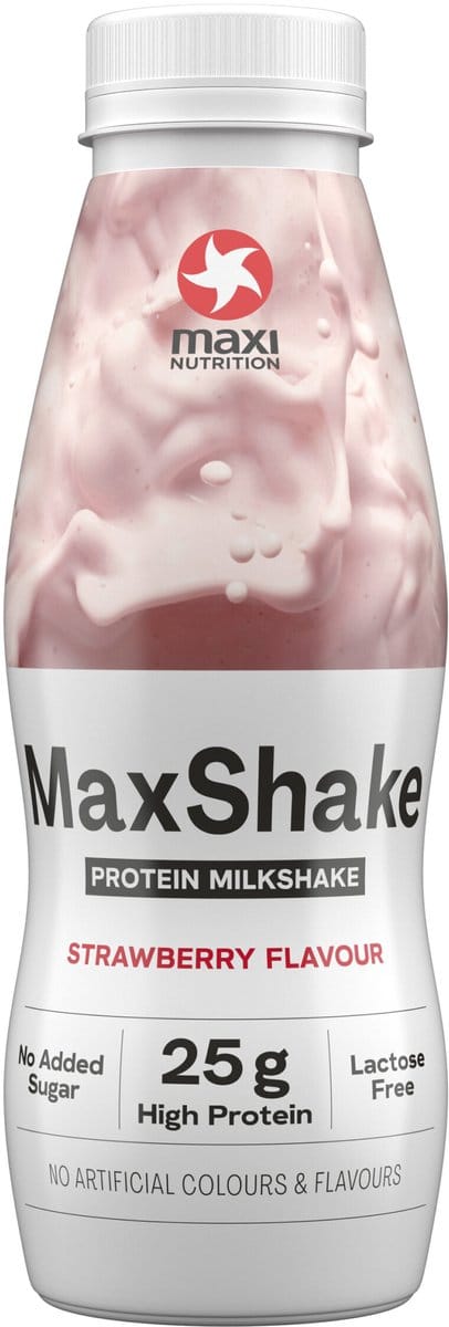 Maxi Nutrition Maxshake Strawberry Lactose Free (330 ml)