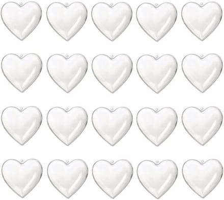 Hart Ballen DIY Decoratie Transparant