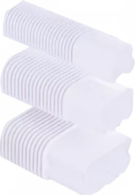 Evolar Airco Leidinggoot Flexibel - Wit - 75 x 63 MM - 1 Meter