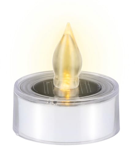 Flickering tealights solar 2pc
