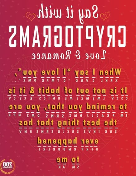 Cryptogram Puzzelboek - Cryptoquote Boek - Hersenen Trainen - Grote Letter Uitgave - 100 Pagina's - Niet Gespecificeerd