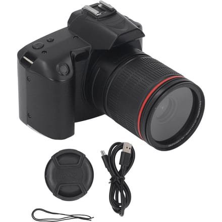 Digitale Camera 3 Inch IPS Scherm 4K 64MP 16x Digitale Zoom Nachtzicht Draadloze Dubbele Camera's