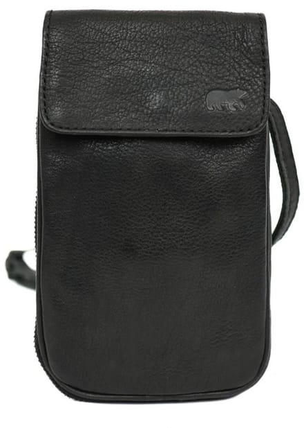 Bear Design Romee Telefoontasje - Zwart