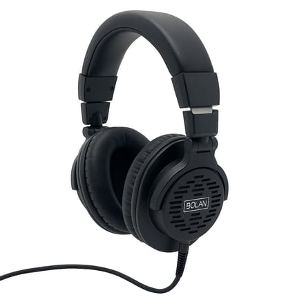 Bolan H-88 Studio Koptelefoon – Professioneel Geluid – 45mm Drivers – 3m Kabel – Inclusief 6.35mm Adapter