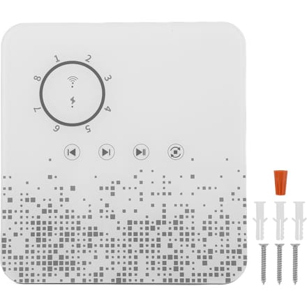 8 Zones Slimme WiFi Sproeicomputer Timing voor Google Assistant voor TUYA AC 24V 50/60HZ white
