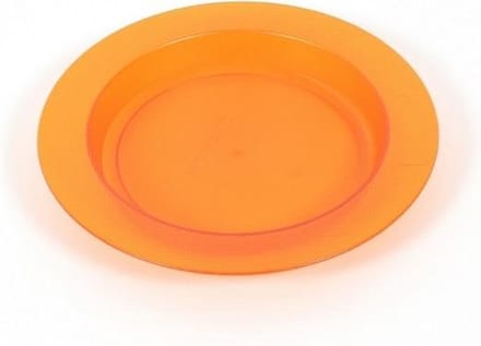 Bord met Schuine Bodem Oranje