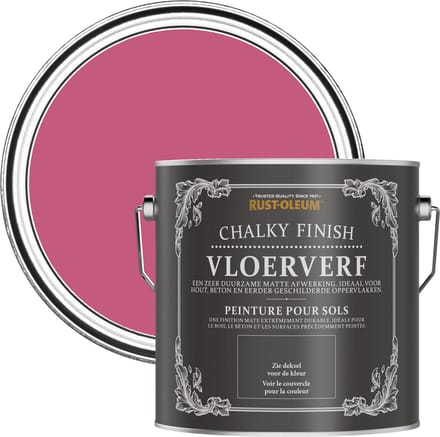 Rust-Oleum Roze Vloerverf - Framboos 2,5L