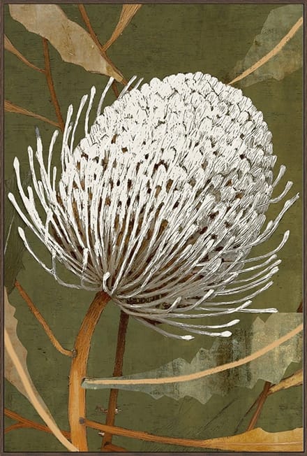 Schilderij 80x120cm Banksia