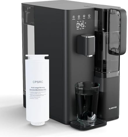 Waterfilter met Omgekeerde Osmose en IJskoude Dispenser 5 Temperaturen