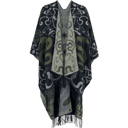 Harry Potter Cardigan - Slytherin - Oversize - voor Vrouwen - meerkleurig