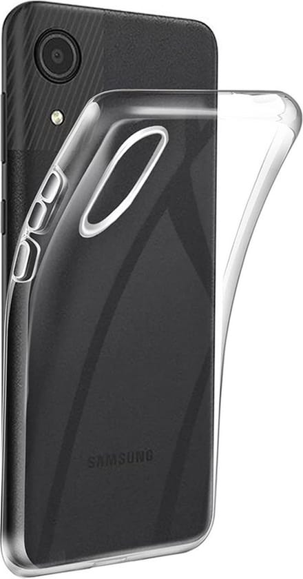 Soft Backcover Hoesje Geschikt voor: Samsung Galaxy A03 Core Silicone Transparant - ZT Accessoires