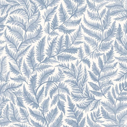 Boråstapeter Vliesbehang 7790 - Adorn - Botanisch Blauw - 53cm x 10.05m