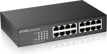 ZyXEL GS1100-16 - Netwerkswitch - Unmanaged - 16 Poorten