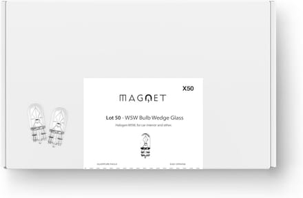 50x Stadslicht en Interieur Lampen W5W T10 12V 5W E11 Goedgekeurd