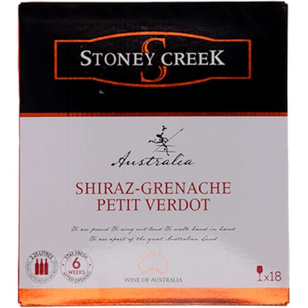 Shiraz, Grenache & Petit Verdot wijnt