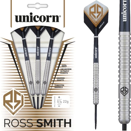 Unicorn Ross Smith Natural 90% - Dartpijlen