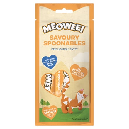 56g Meowee! Savoury lepelhapjes met kip