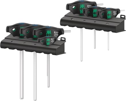 7-delig Schroevendraaierset Kruisgreep met Hex-Plus Bits en Houderfunctie