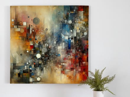 Kunstprint | Wanddecoratie | Canvas | 60 × 60 cm