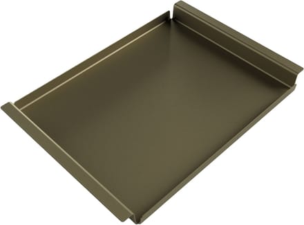 Steellish Dienblad Rechthoek - Tray - Aluminium - Brons Goud - 62×44×5