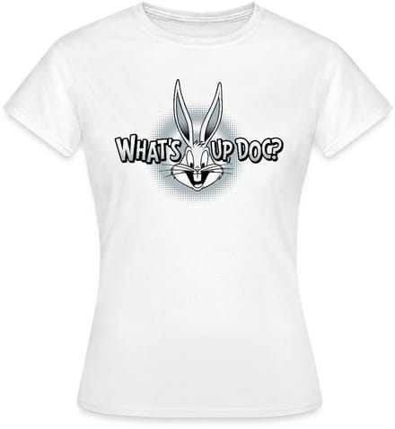 Looney Tunes Bugs Bunny What's Up Doc T-Shirt Dames