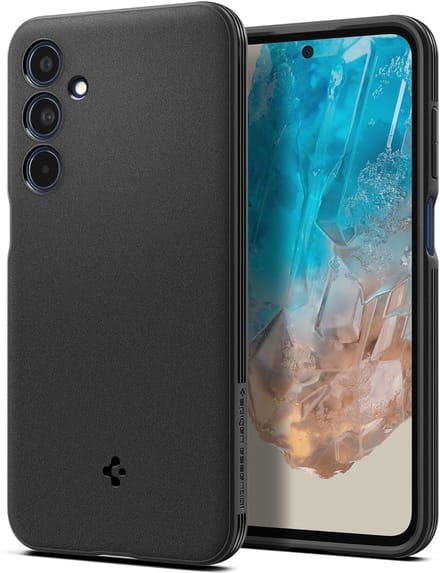 Spigen Essential Sand Blast - matte black - Samsung Galaxy M35 5G