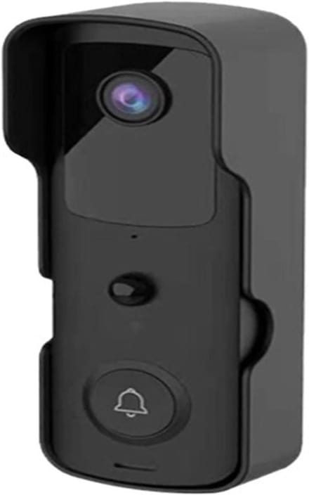 Video Deurbel - Slimme Intercom - Veilige Toegang - 1080P HD Camera - Groothoek Lens - Zwart