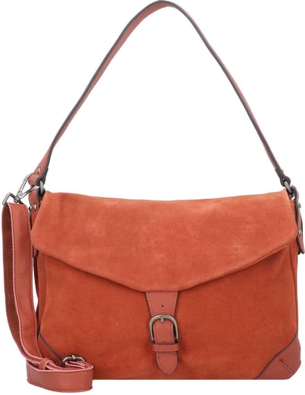 FREDsBRUDER Leren Schoudertas Sylvin Satchel Brick Rood