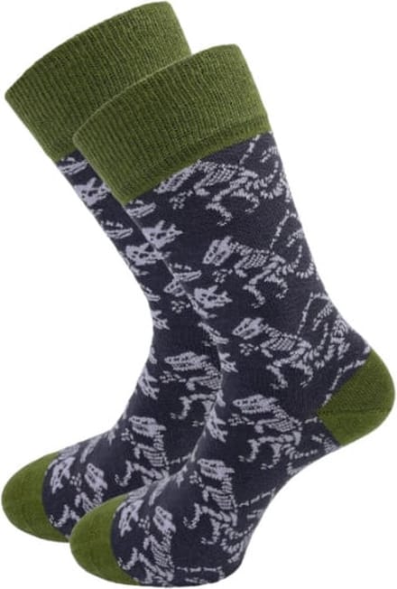 SQOTTON® - Naadloze sokken - Dino - Maat 36-40