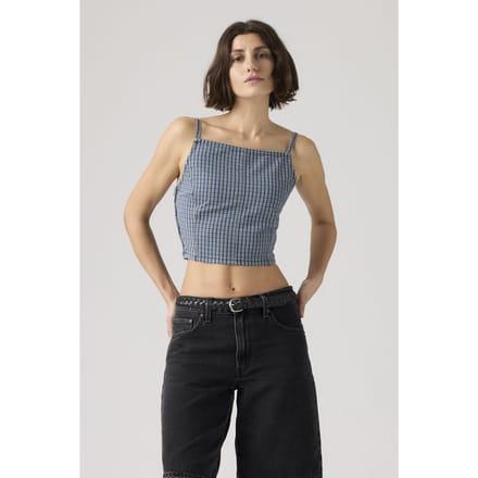Levi's Square Neck Tank Top Taglia: S | Canottiere Outlet | Donna