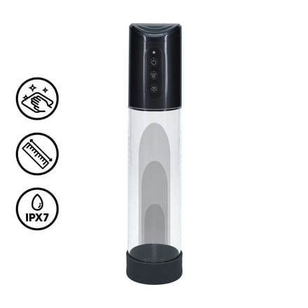 HyperPump - Rechargeable Penis Pump - Gun Metal