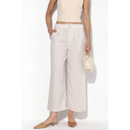Dames Hoge Taille Wijde Broek