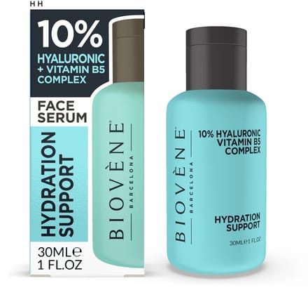 Biovene, Support Hydratation, 10% Acide Hyaluronique, Hydratant, Sérum, Pour le Visage, 30 ml